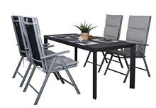Chicreat Sedia Pieghevole da Campeggio con Rivestimento, Set da 2, Argento/Grigio