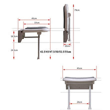 Z-SEAT sgabelli da Doccia Sgabelli da Doccia Pieghevoli a Parete Sgabello da Doccia a Parete Sgabello Sedia Pieghevole per corridoio Cambia Scarpe Sgabello per Anziani/di