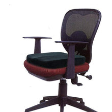 Greatangle Comodo Cuscino Piatto Cuscino Anca Anti emorroidi Memory Foam Home Office Sedia per Auto Cuscino per Sedile Panno di Taglio Nero