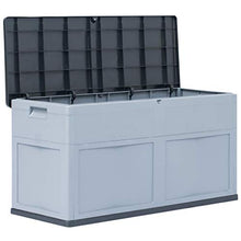 E E-NICES Baule da Giardino 320 L Grigio Nero