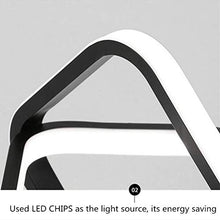 Goeco Plafoniera LED, Lampada da Soffitto 22W, Lampadario LED decorativa per Balcone Guardaroba Corridoio, Luce bianca calda 3000K