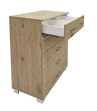 SAVINI S.R.L. CASSETTIERA Quercia Naturale