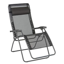 Lafuma LFM2040 Sedia a Sdraio, Nero, XL