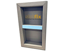 Slotfix - Nicchia da parete - piastrellabile – barra centrale variabile – iccia – 60 x 30 x 10 cm