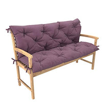 Cuscino trapuntato per panca dondolo altalena elegante e comodo per giardino terazza ampia scelta di colori e dimensioni