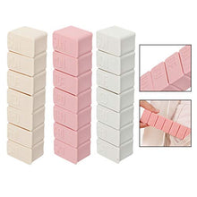 DOITOOL - Contenitore per pillole da viaggio, 3 pezzi, 7 griglie, per pillole settimanali, scatola per pillole portatile a fila singola