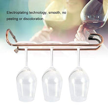 Rehomy - Scaffale da appendere per bicchieri di vino, per cucina, soggiorno, espositore