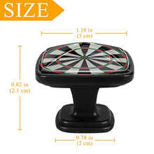 Gioco delle freccette Pomelli per Porta Set di 4 Pomelli per Mobili Manopole per Cassetti Cucina Armadio Vetro