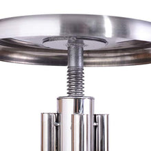Acciaio Inossidabile Rotondo Sgabello da Bar Sgabello Addensare Ascensore Rotante Bar Stool Bellezza Manicure Sgabello Alto Sgabello