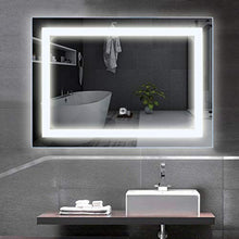 DREAMADE Specchio da Bagno a LED Specchio con Illuminazione da Trucco da Parete