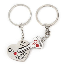 SaySure - I Love You Heart Keychain Ring Keyring Key Chain