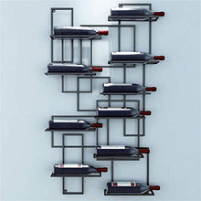 LHQ-HQ Hanging Wine Bottle Rack Hanging Wine Rack Bottiglia di Ferro e Metallo Rack di stoccaggio