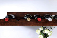 Cremagliera Del Vino Semplice e Creativa Supporto da Parete in Legno Ristorante per Vino Rosso Decorazione Semplice e Creativa Supporto per Bicchiere da Vino Supporto per Tazza Supporto da Parete (Co