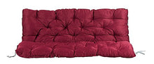 Meerweh Mare WEH con Schienale, per Bank, Rosso, 150 x 98 x 10 cm, 74087