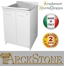 LAVATOIO MONTEGRAPPA EDILLA 60x60 BIANCO
