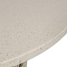 Gartentraum Round Rattan Dining Table - Altezza Regolabile - Tavolo da Pranzo Refi