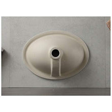 Lavabo, Ceramica, Mezzo Incasso Sopra il Lavabo (dimensioni : 545mm)