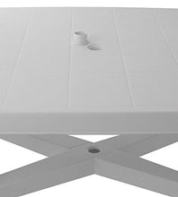TAVOLO RETT.138X88 RODANO B.CO
