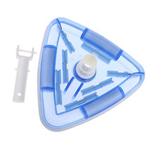 joyMerit Testa di Vuoto Triangolare per Piscina Ponderata Trasparente