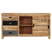 FAMIROSA Credenza in Legno Massello di Mango 160x40x80 cm