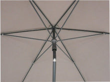 Maffei Art 135-6 Kronos ombrellone Diametro cm 250, Tessuto PolyMa, Made in Italy. Colore Arancio