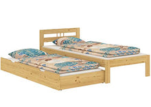 Erst-Holz Solido Letto Classico in Pino massello Laccato 80x200 con doghe rigide 60.64-08