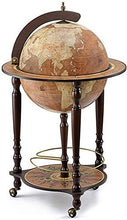 Con rotelle - Cabinet Wine Buivera Room World Globe Garden Bar per e bevande,Brown