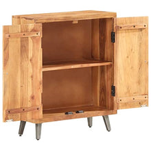 vidaXL Credenza 60x30x75 cm in Legno Massello di Acacia