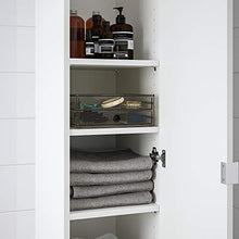 GODMORGON mini cassettiera con 2 cassetti 28x10 cm fumé