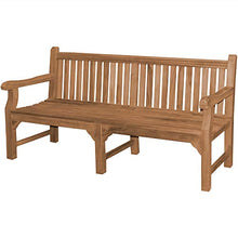 Teako Design Belluno - Panchina in legno massiccio di teak, larghezza 180 cm