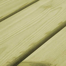 E E-NICES Panchina da Giardino 170 cm in Legno di Pino Impregnato