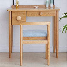 QinWenYan Sedia Vanity Sgabello per Il Trucco dello Schienale della Borsa Morbida Tutte la Sedia da Pranzo in Legno massello Sedia Moderna Sedia per Il Tempo Libero Semplice Mobili da Camera da Letto