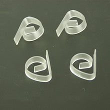 MSYOU - 12 mollette per tovaglia a molla, in plastica, per casa, giardino, feste, picnic, matrimoni all'aperto (trasparente)