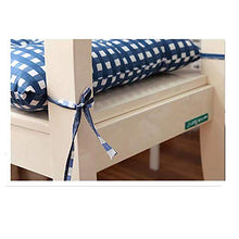 WEIZI Set di 6 Cuscini Imbottiti Cuscini per sedie Cuscini per sedie Cuscini per sedie Cucina Giardino Sedia da Pranzo con Cinghie 40x40 cm