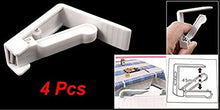 Vikenner -- 4 molle ferma-tovaglia in plastica a clip, ideali per casa, giardino, feste, pic-nic, matrimoni