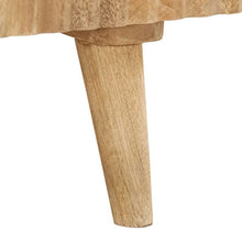 vidaXL Comodino 40x35x54 cm in Legno Massello di Mango