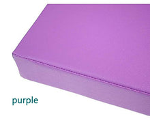 Cuscino per Panca da Giardino Esterno Soffice e Comodo,per Panchine da Giardino e Dondoli-Viola 120×35×5cm(47×14×2in)