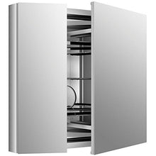 KOHLER K-99009-NA Verdera, armadietto per medicinali a chiusura lenta, con specchio d'ingrandimento da 34" x 30"