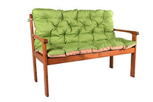 Meerweh Mare WEH con Schienale, per Bank, Verde, 120 x 98 x 10 cm, 74085