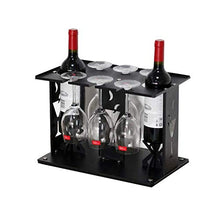 LHQ-HQ Wine Rack Decoration High Glass Wine Rack Upside Down Home Desktop Desktop Hanging Coppa scaffale in Ferro battuto Europea Creativo