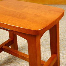 Sedia Comoda per Anziani Legno Massiccio Sgabello per Doccia, Bambino Bagno Anti Scivolo Sgabello Quadrato Piccolo, Sgabello da Bagno