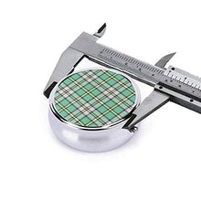 Scatola rotonda per medicina portatile, mini portapillole in metallo, dispenser per pillole tascabili, borsa da viaggio, idea regalo