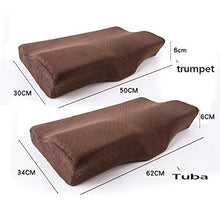 LBLQWE Cuscino per Il Collo, Cuscino in Memory Foam a Rimbalzo Lento, Cuscino per la Protezione della nuca Cuscino Singolo-pattern2