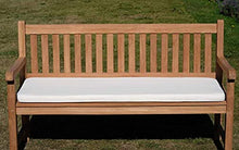 Yzzlh - Cuscino antiscivolo per panca da giardino, con lacci di fissaggio, morbido cuscino per sedia a sdraio, cuscino per dondolo, 2 posti, per interni ed esterni, 100 x 35 cm