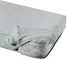 Casa Tessile, Coprimaterasso Sanity spugna con angoli Maxi, 1 piazza e mezza 135x200+25 cm