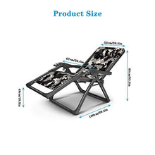 Lettini prendisole,Chaise longue per impieghi gravosi Pieghevole a gravità zero,Sedie sdraio abbronzanti per esterni Reclinabili Heavy Duty per patio Piscina Terrazza Balcone Mobili da giardino da spi