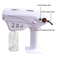 Spruzzatore Elettrostatico, Spruzzatore Atomizzatore, Pistola A Spruzzo Nano Light Blue 1300W 260ML, Umidificazione A Spruzzo Ampiamente Utilizzata