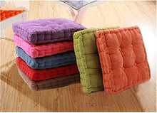 Pillowcase Cuscino da Pavimento, Cuscino di Supporto da Giardino, Cuscino per Sedia ordinario, Cuscino per Sedile Sedia da Ufficio, Cuscino Blu, 1 Pezzo per Sedia, 38 * 38 cm