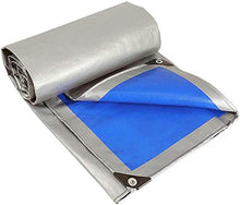 N / A Mobili copertine Giardino Copertura Impermeabile Esterna Solare Ispessimento Tela Copertura del Camion Tetto Ombra mobili da parapioggia plastica (Colore, Blu Reale, Dimensioni, 4x4m).