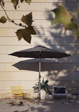 SORARA Apple Ombrellone Tondo 3M da Giardino | Grigio | Larghezza palo 48 mm | Alluminio Inox